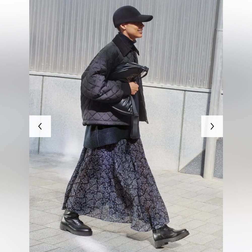 Uniqlo Large Black Crossbody Bag